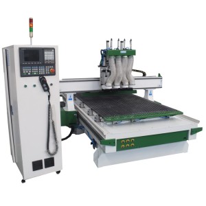Wood Door Making CNC Router Machine with Dual Table