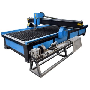 2019 High quality China 4080 Pipe Plate Integrated Plasma CNC Cutting Machine for Metal Pipes and Plates
