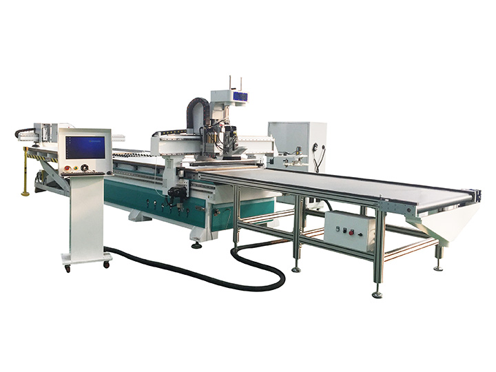 Nesting CNC router