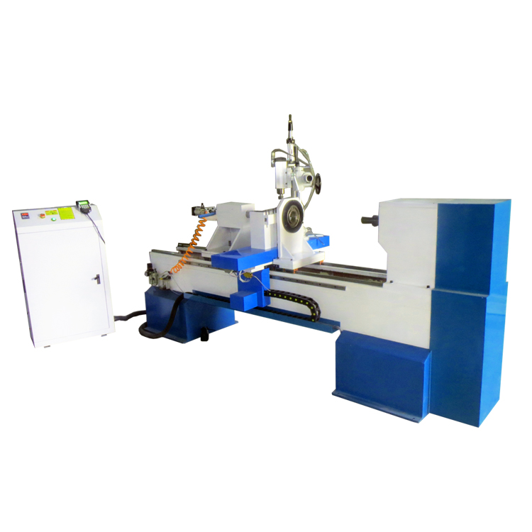 Jinan Single Axis CNC Wood Turning Lathe Machine for Staircase