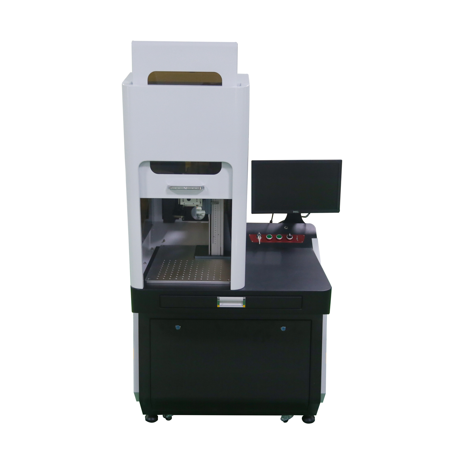 Portable Optical 20W 30W Fiber Laser Marking Machine with Raycus Laser Source Featured Image