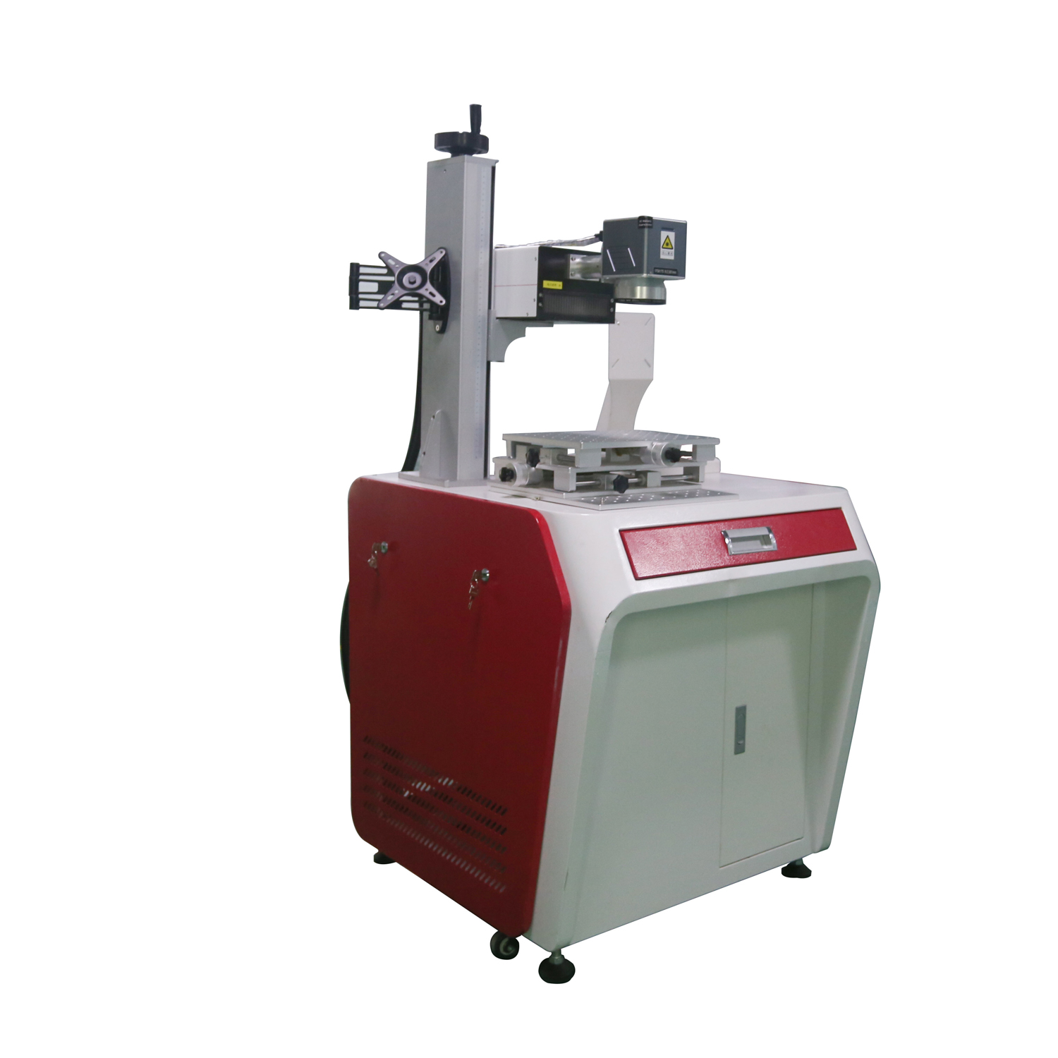 Jinan Factory Production Line Galvo Fiber Laser Printer Marking Machine for PVC PE Pipe Featured Image