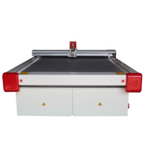 CNC Gasket Cutting Machine with Pneumatic Oscillating Knife Cutter for sale