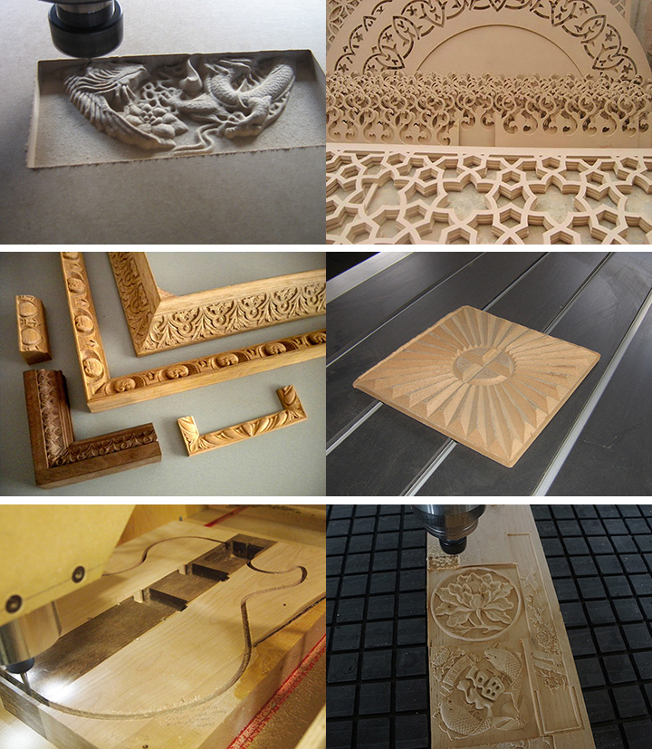 China New 300mm Rotary 4 Axis Atc Wooden Carving Machine for Furniture Featured Image