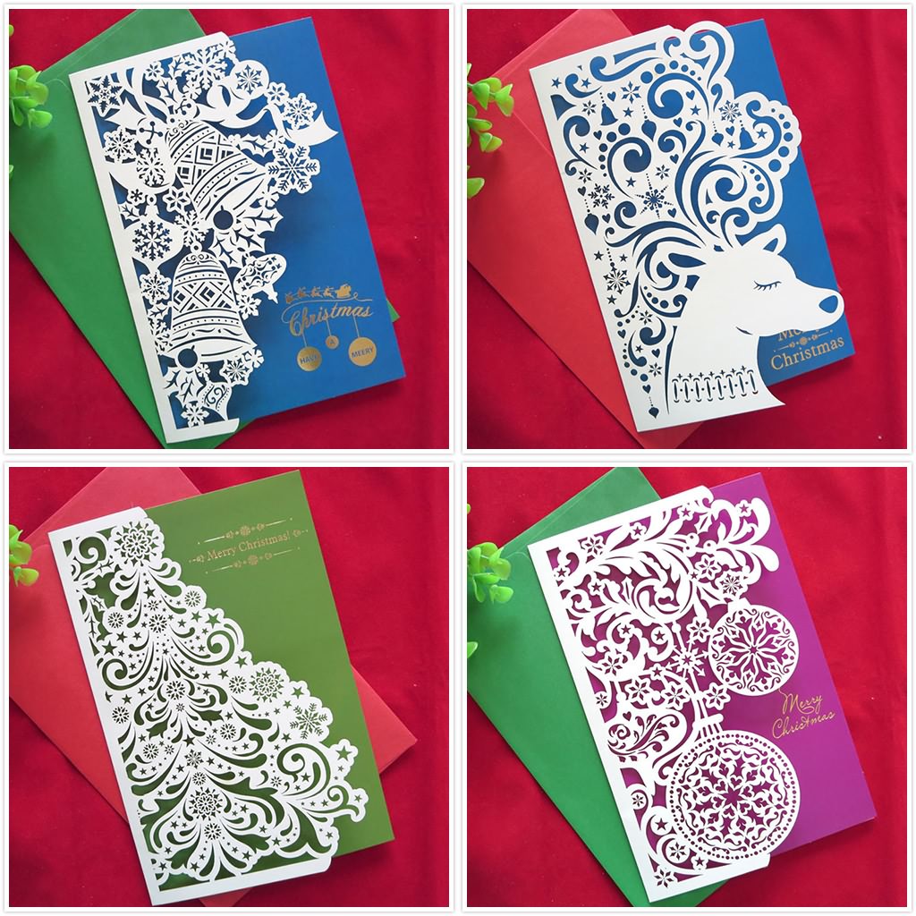 3D Dynamic Focus RF CO2 Laser Marking/Engraving/Cutting Machine for Christmas Cards Projects