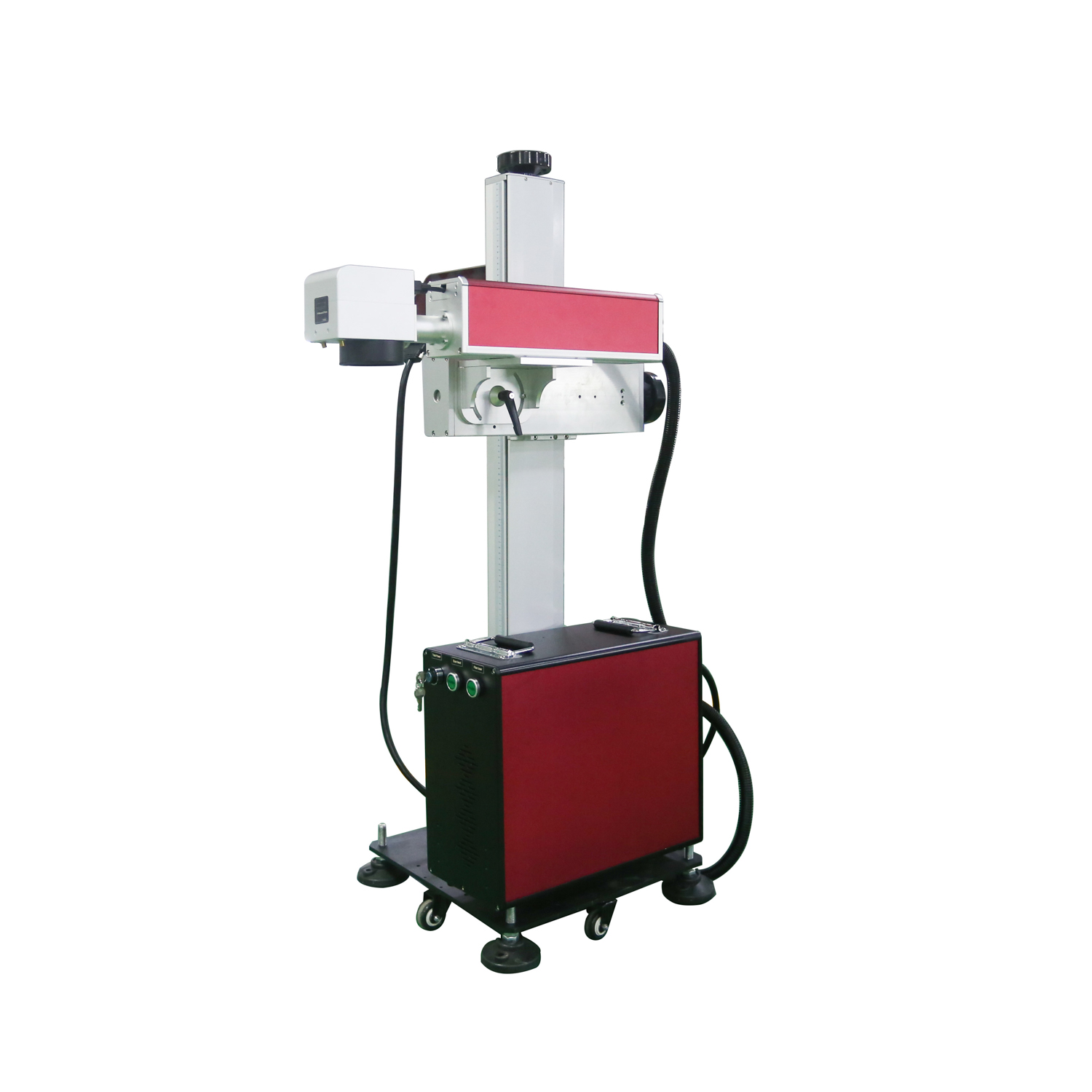 Conveyor Belt Laser Pen Laser Engraving/Marking Machine Featured Image