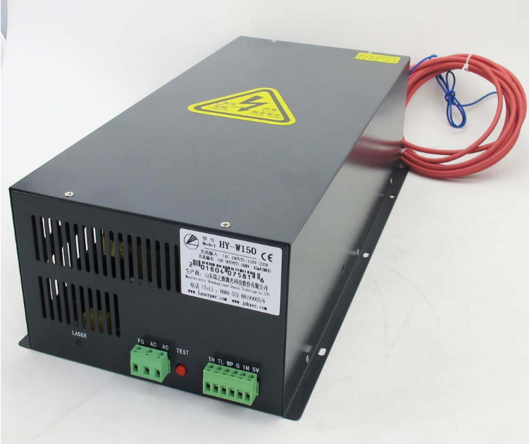 HY-W150 150W laser co2 power source for 150 180w different brands of tube