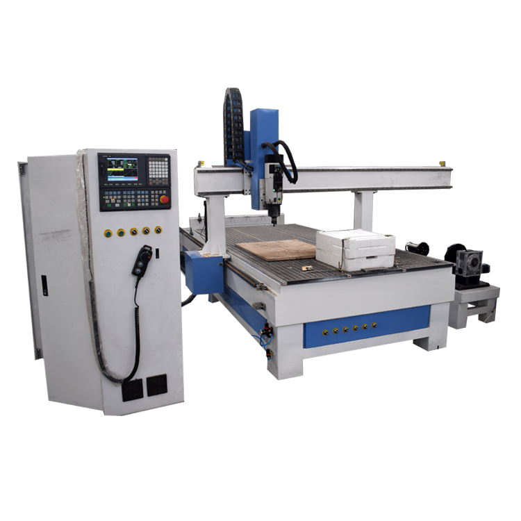 Professional Woodworking 4 Axis Atc CNC Router Engraving Machine for Cabinet Furnitures Featured Image