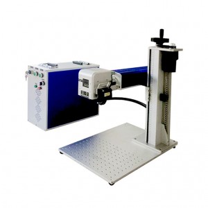 20W Mini Metal Fiber Laser Marking Machine for Plastic Rubber Aluminum