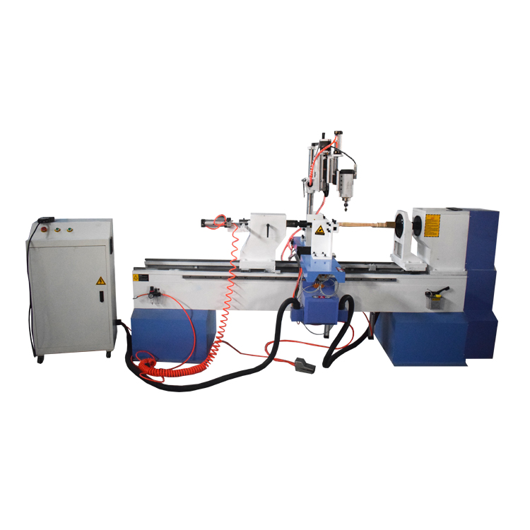 Manufacturing Companies for China Wood Working Turning Engraving Automatic CNC Wood Lathe Machine for Sale Featured Image