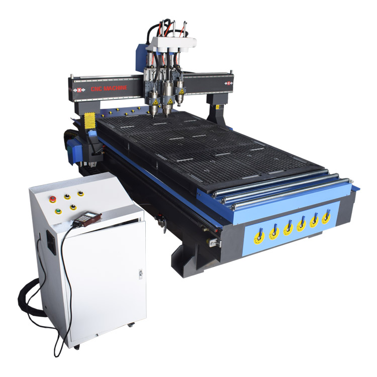 Hot Sale 1325 Furniture Kitchen Door Carving Woodworking CNC Router Machine Featured Image