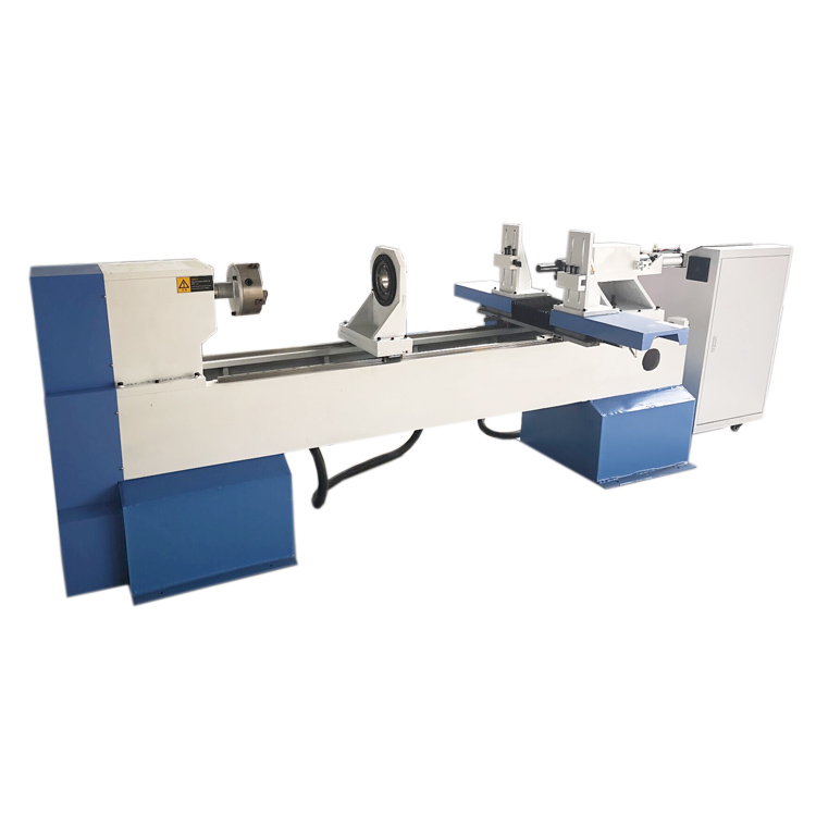 2019 Latest Design China 1516 Double Axis 4 Blazes CNC Wood Lathe Machine Featured Image