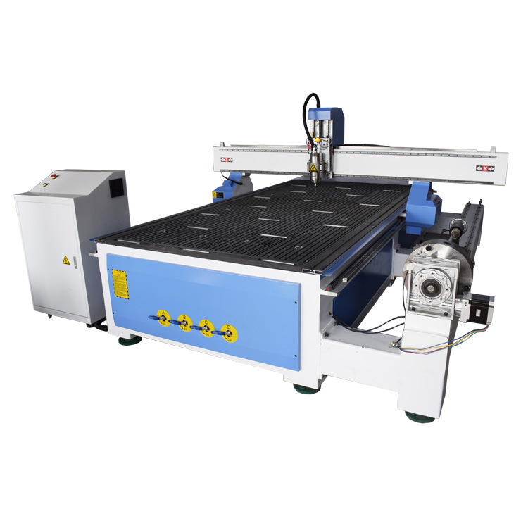 Factory Price For Cnc Wood Carving - Sale at Affordable Price 2021 Best 4 Axis CNC Router 1325 with 4×8 Rotary Table – Apex