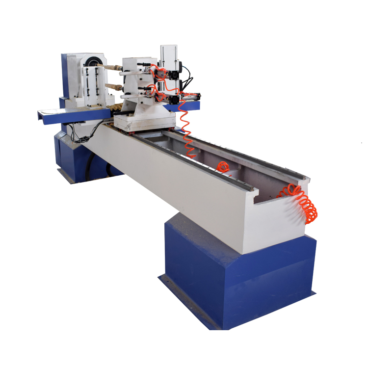 Jinan Factory Hot Sale Automatic CNC Wood Lathe Turning Table Chair Legs Featured Image