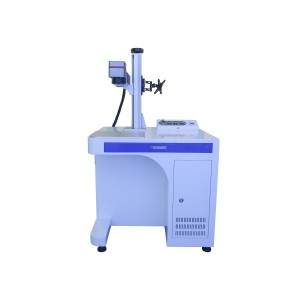 Hot sale Flying Laser Marking machine with 20W Fiber Laser Source