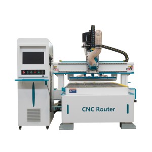 Top Grade China 1325 Atc Tool Changer CNC Router Furniture Production Line for Cabinet Door