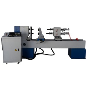 15030 Automatic CNC Wood Turning Lathe Machine with Sanding for Roman Column