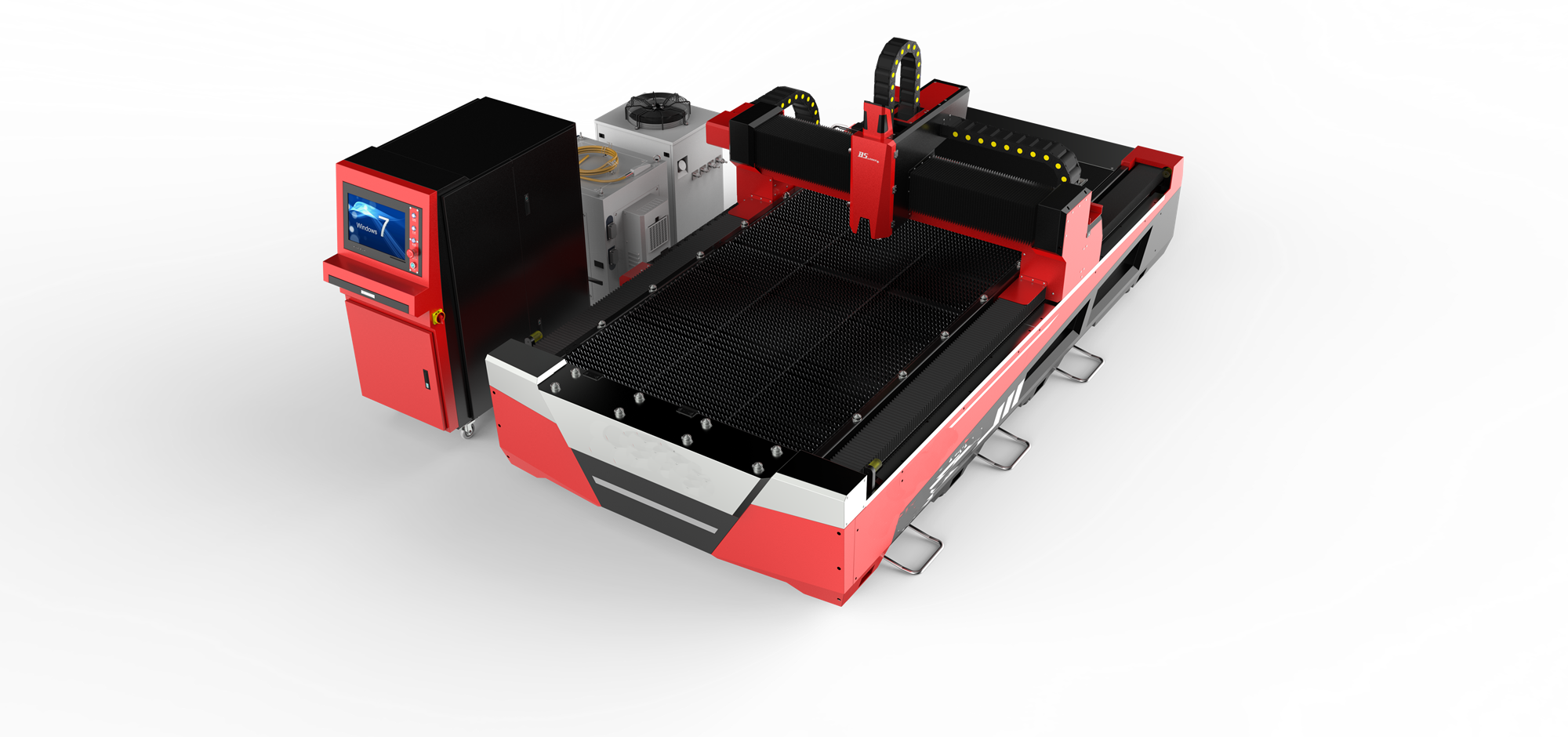 4000W High Precision Metal Fiber Laser Cutting Machine for Stainless Aluminum Steel Sheet Featured Image