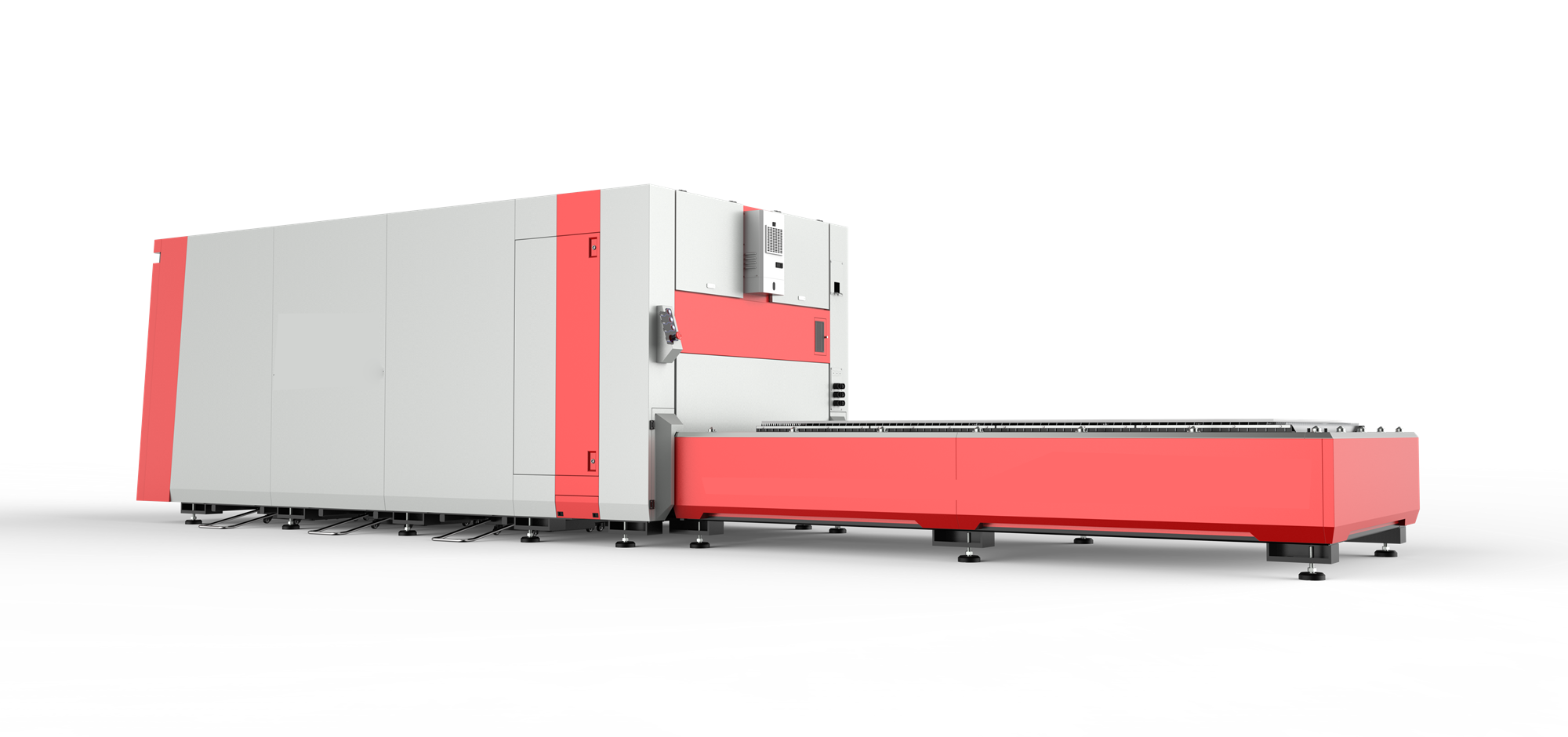 High Quality Cypcut 3015 Metal fiber Laser Cutting Machines with full surrounding enclosure Featured Image