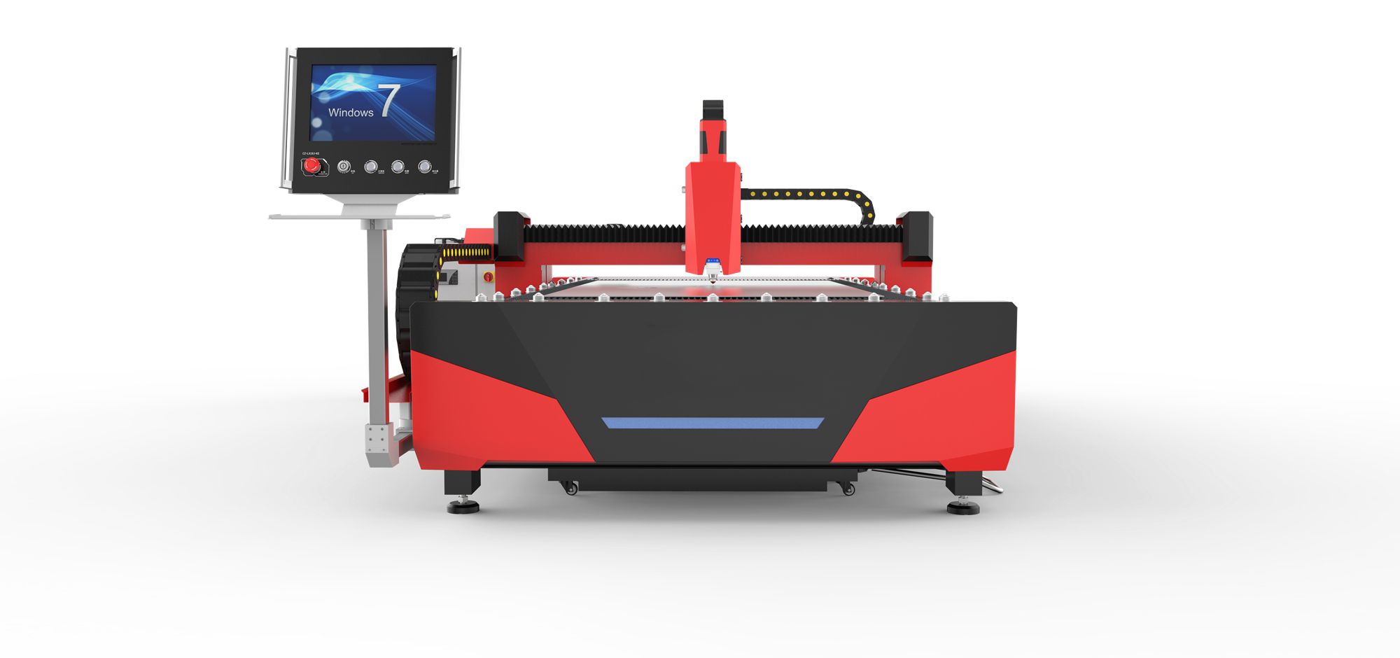 6000W Fiber Laser Cutting Machine Specially for Aluminum Curtain Wall Processing Featured Image