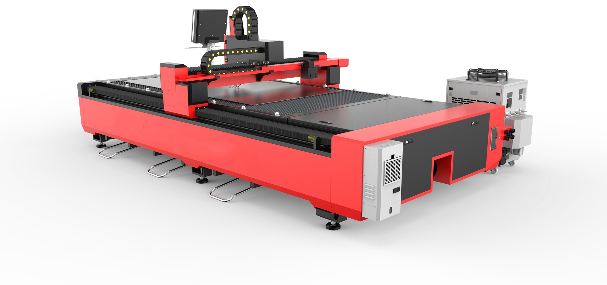 6000W Fiber Laser Cutting Machine Specially for Aluminum Curtain Wall Processing Featured Image