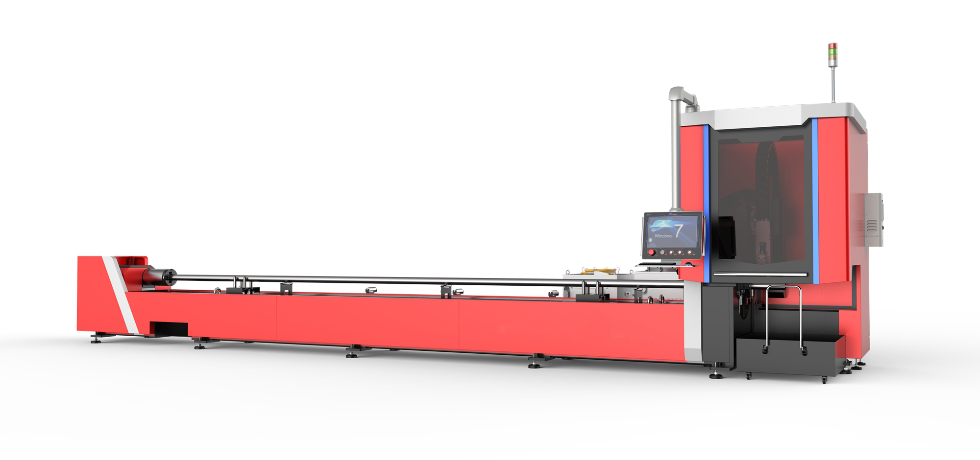 Factory Supply 2060 Square Pipe Fiber Laser Cutting Machine for Stainless Steel Featured Image