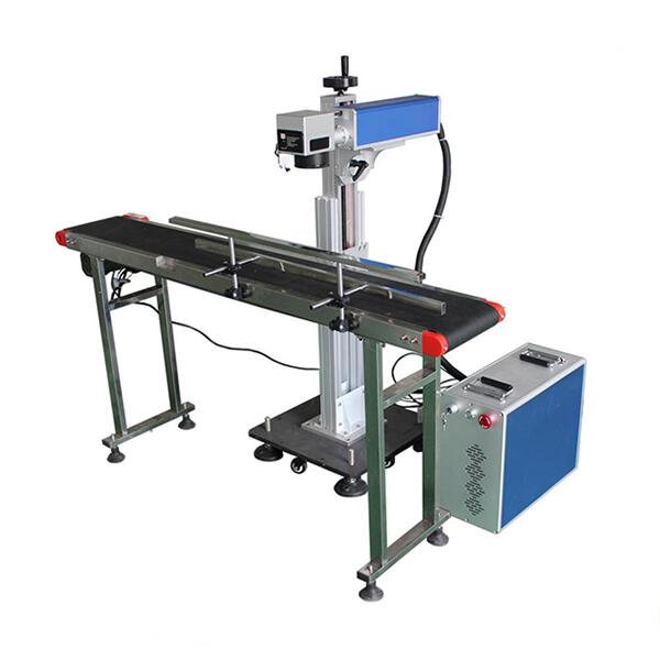 50W/70W/100W Flying Table Fiber Laser Marking Machine