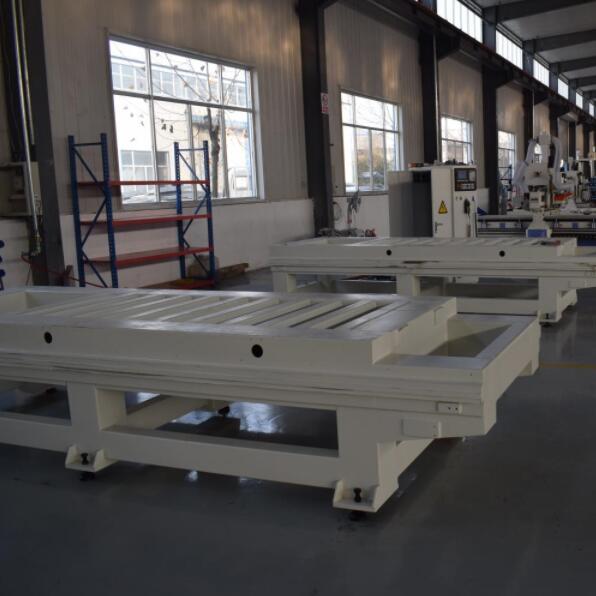 CNC Router Machine Steel Welded Bed