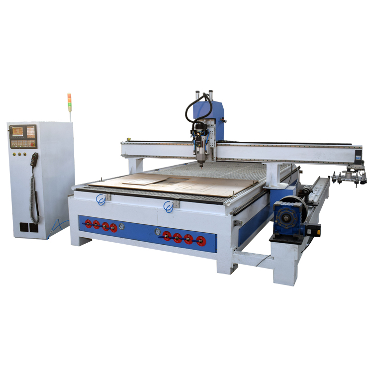 Factory directly supply 4 Axis Automatic Tool Changer CNC Router Wood 1325 for Kitchen Furniture Cutting Featured Image