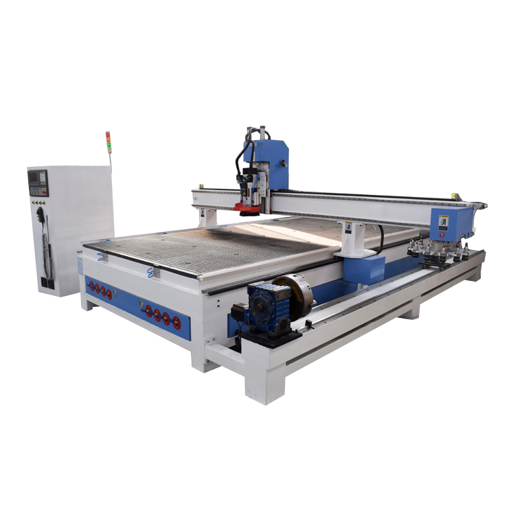 Factory directly supply 4 Axis Automatic Tool Changer CNC Router Wood 1325 for Kitchen Furniture Cutting Featured Image