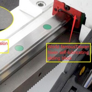 CNC Router Machine Taiwan Hiwin 25mm Square Guide Rails