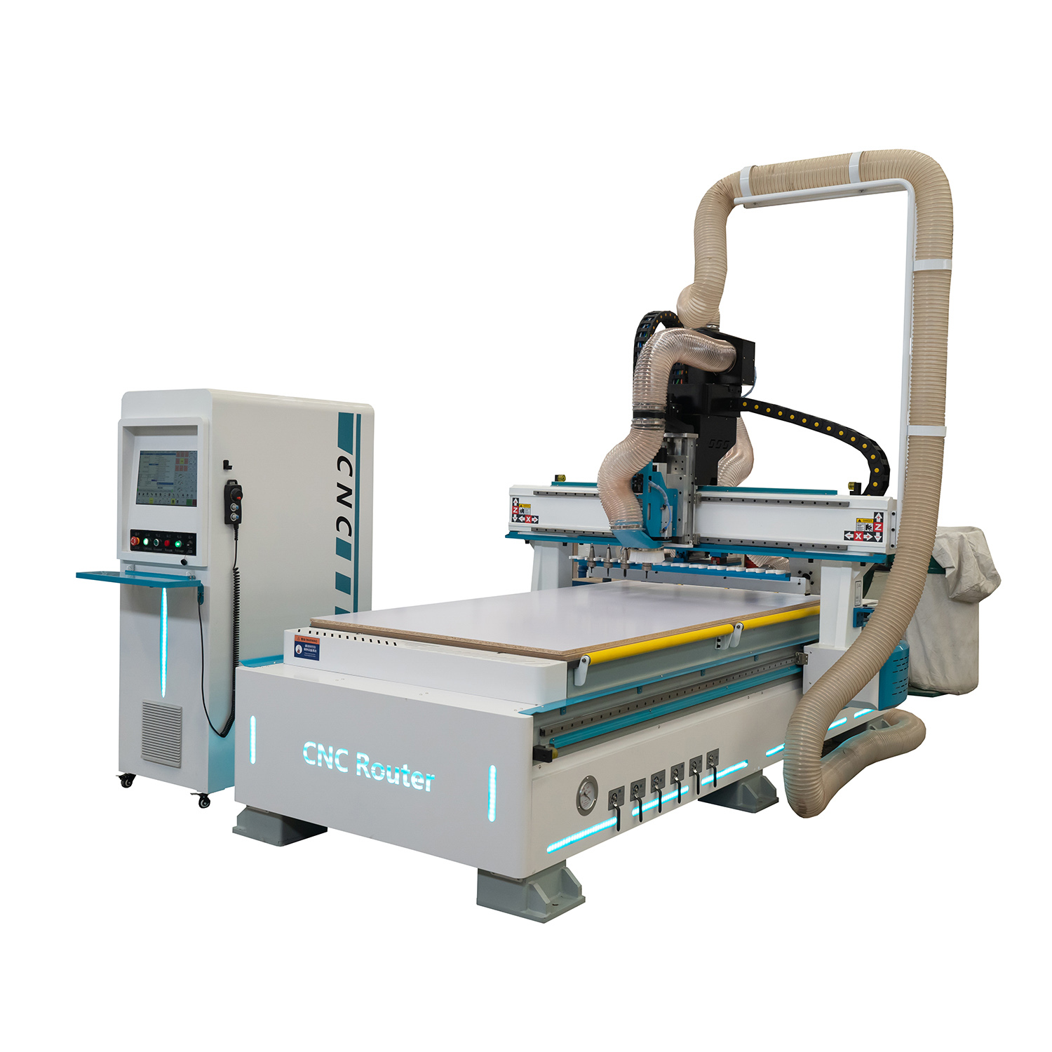 Factory Supply Automatic 3 Axis ATC Wood CNC Router For Wood Door Acrylic Metal Cutting Featured Image