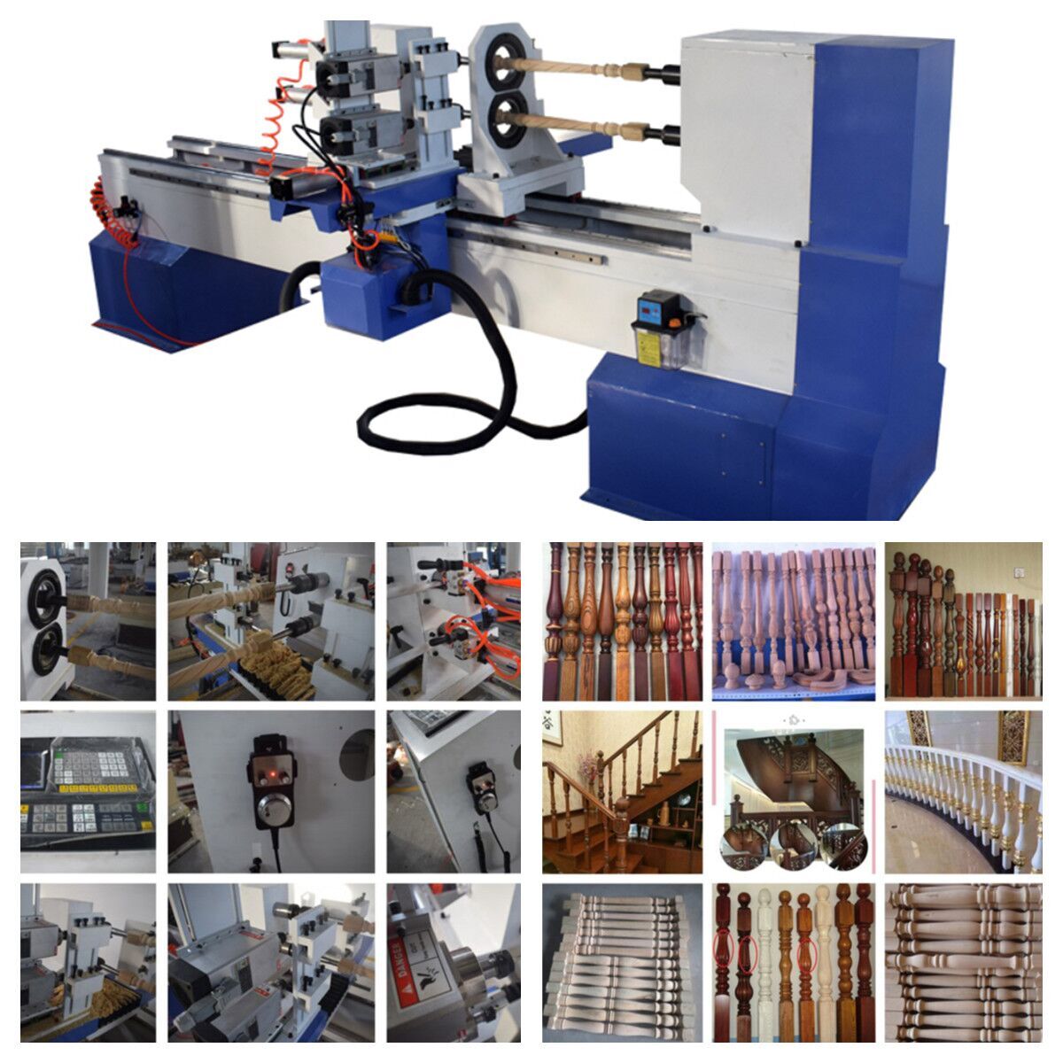 What is a CNC wood lathe machine?