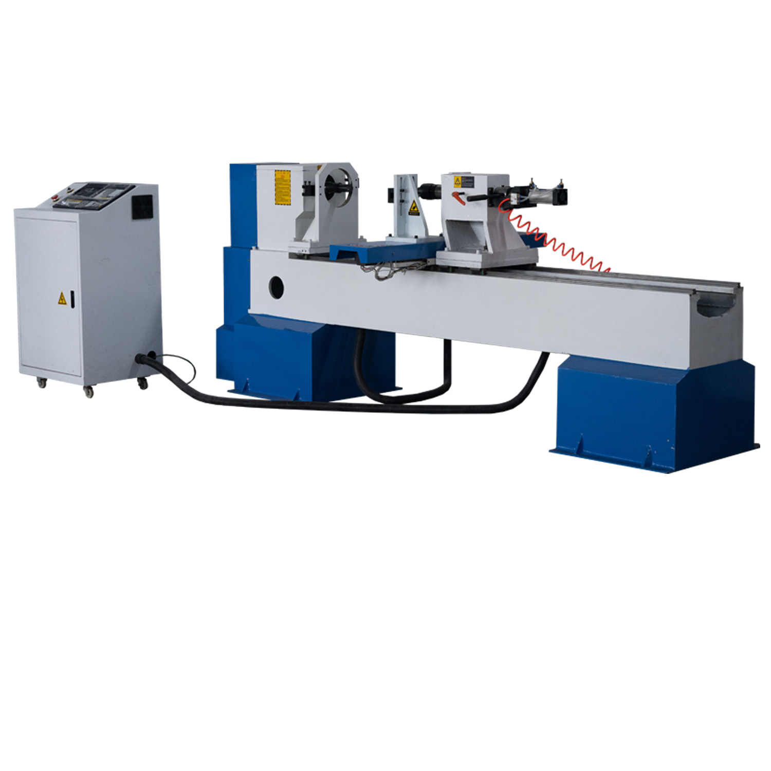 CNC Wood Turning Lathe Central Machinery with Two Axis Four Knives Featured Image