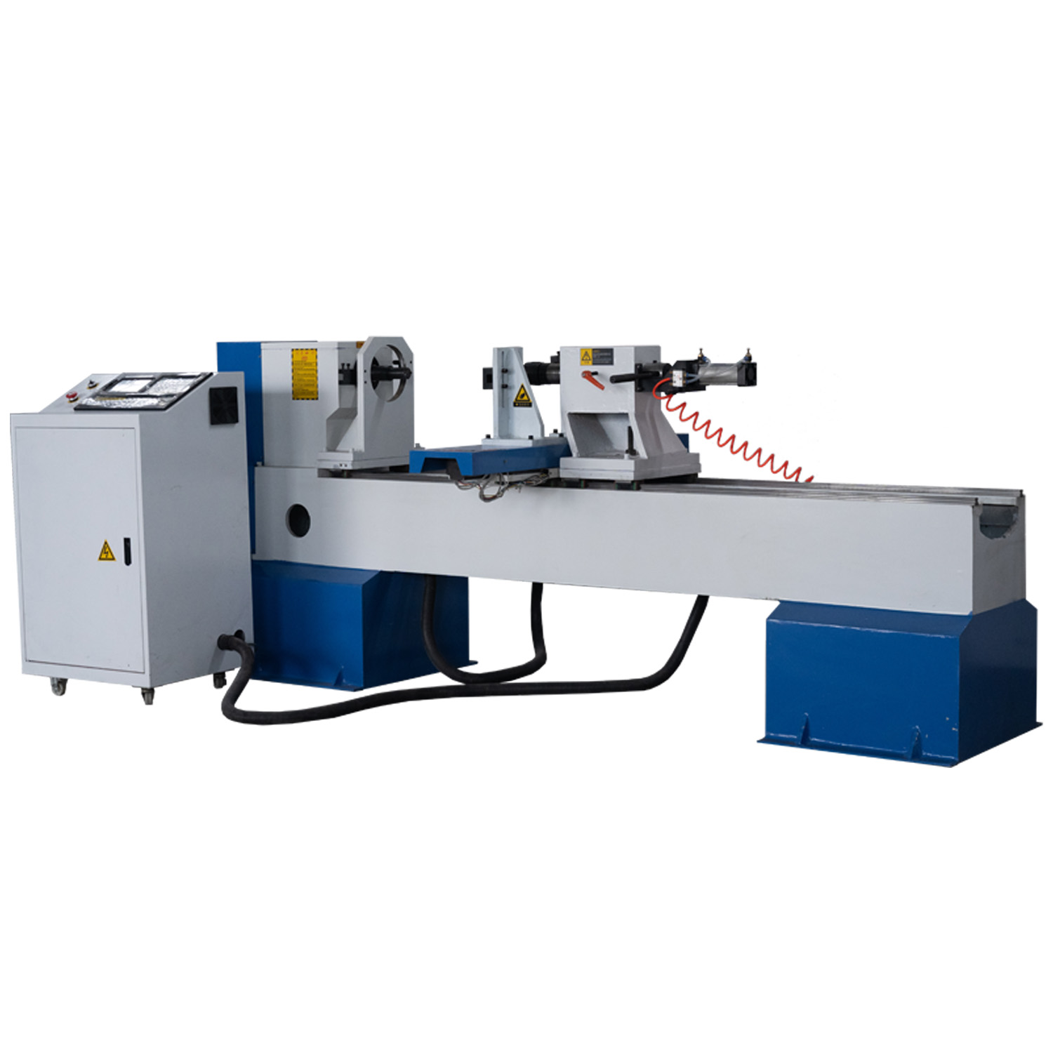 CNC Wood Turning Lathe Central Machinery with Two Axis Four Knives Featured Image