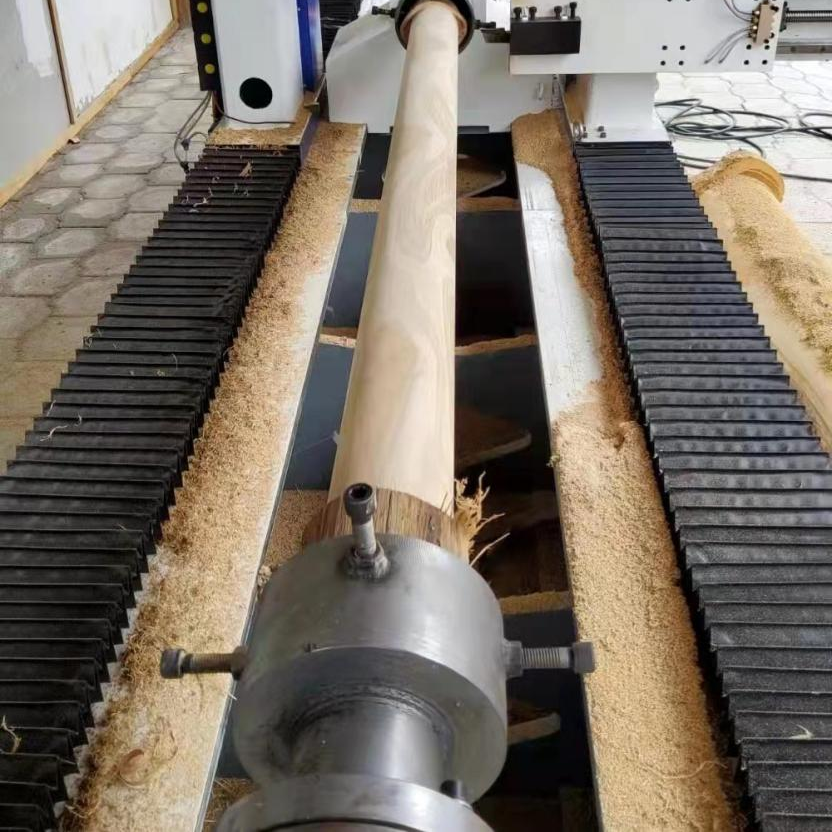 The features of CNC wood lathe